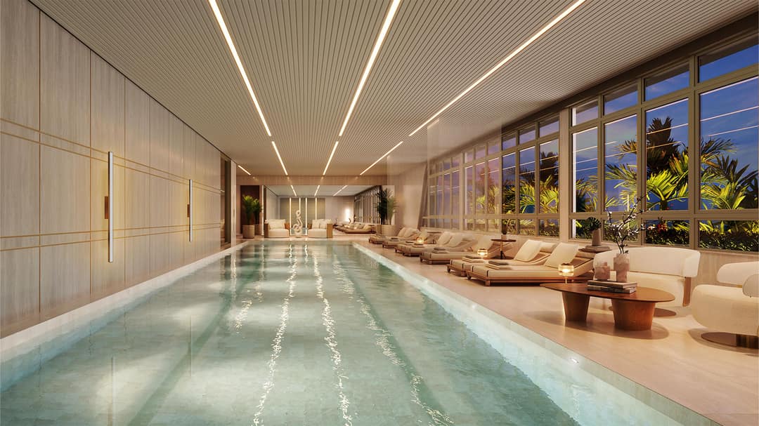 Piscina coberta de 20m